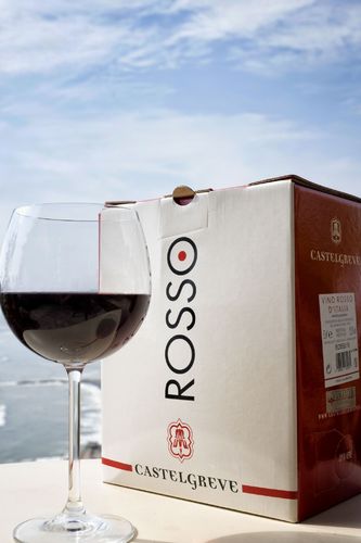 Vino rosso IGT Toscana Sangiovese in bag In Box