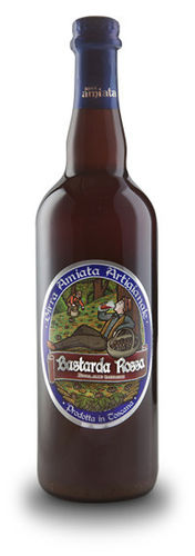 Bastarda Rossa Birra di Castagne Artigianale Birrificio Amiata 75 Cl.