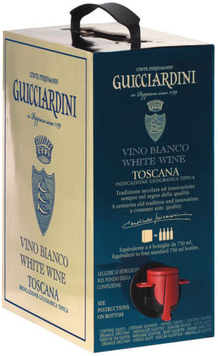 Vin Blanc I.G.T. toscane Bag in Box Guicciardini