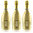 Moussex Spumante Cuvée LUXURY GOLD dry Astoria 3 bouteilles 75 cl.